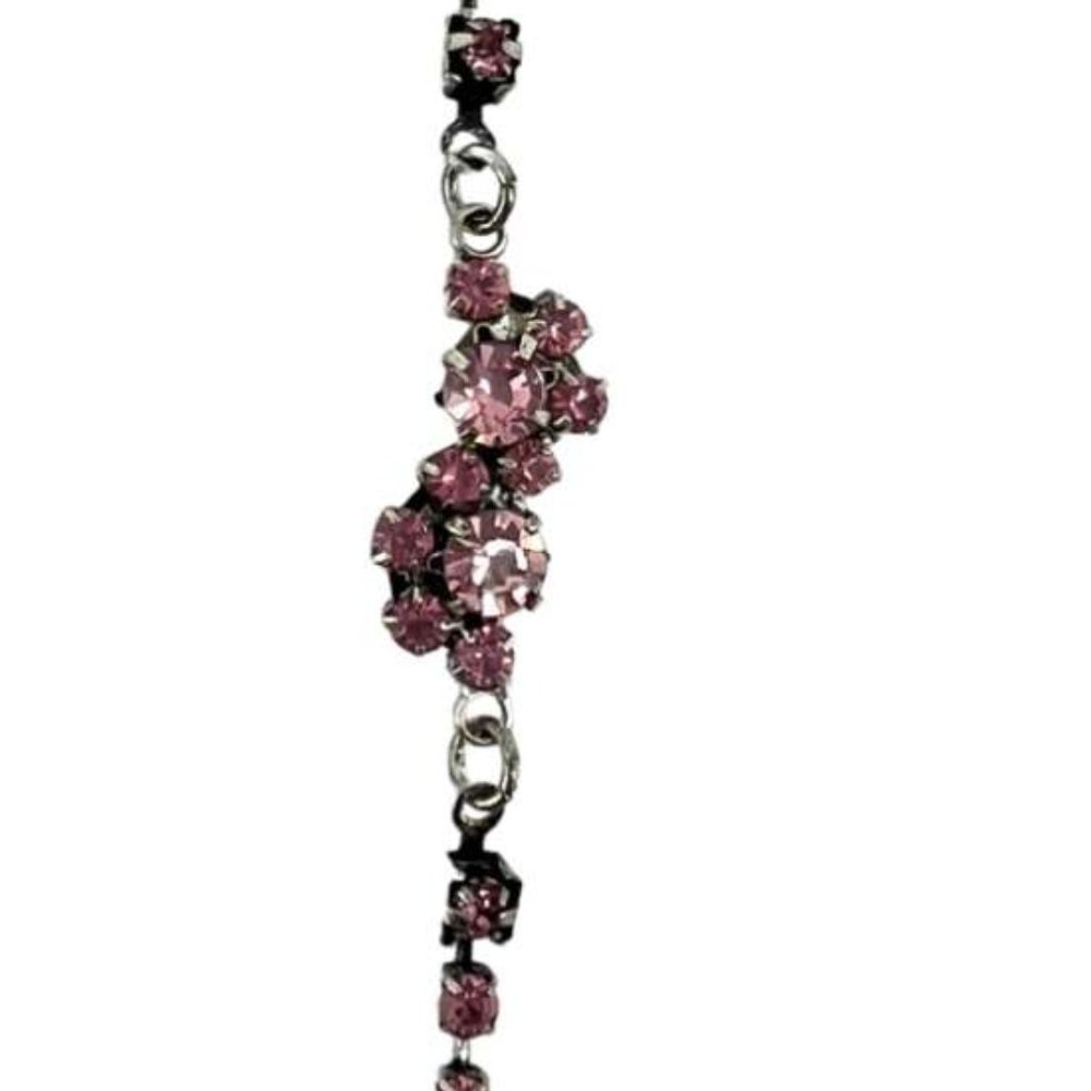 Free People | Women's Rhinestone Braid In | Rose - Picture 4 of 4
